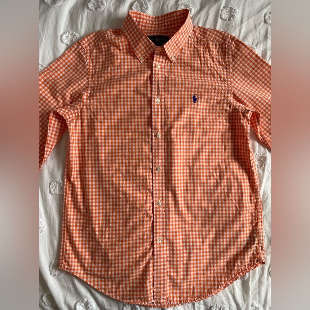Ralph Lauren Plaid Button Down Shirt